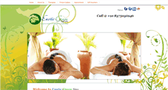 Desktop Screenshot of exoticgreenspa.com